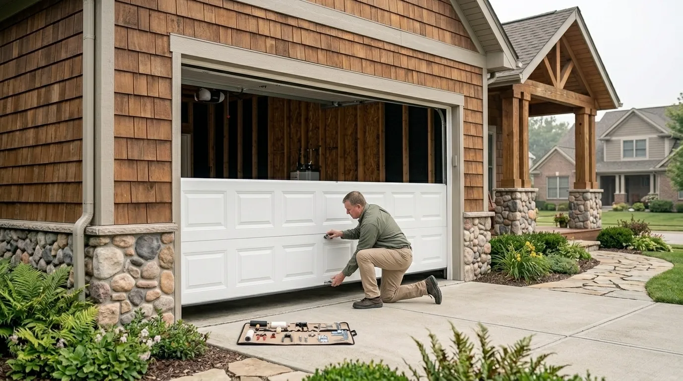 Commercial Garage Door in Reynoldsburg