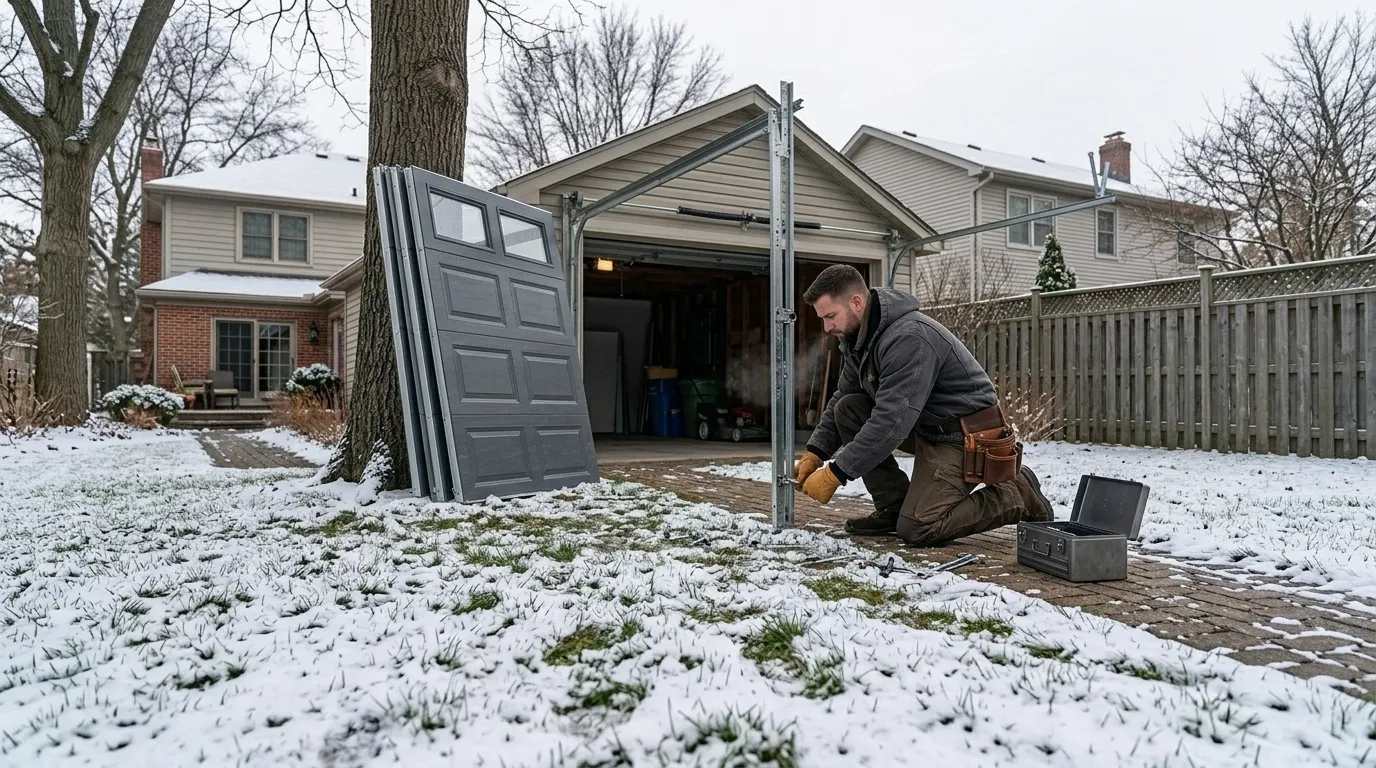 What Cold Weather Does to Garage Door Seals in Reynoldsburg