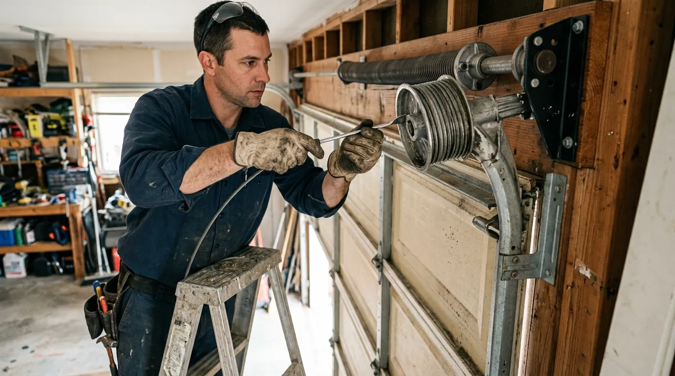 Repaired & tested - Reynoldsburg garage door service