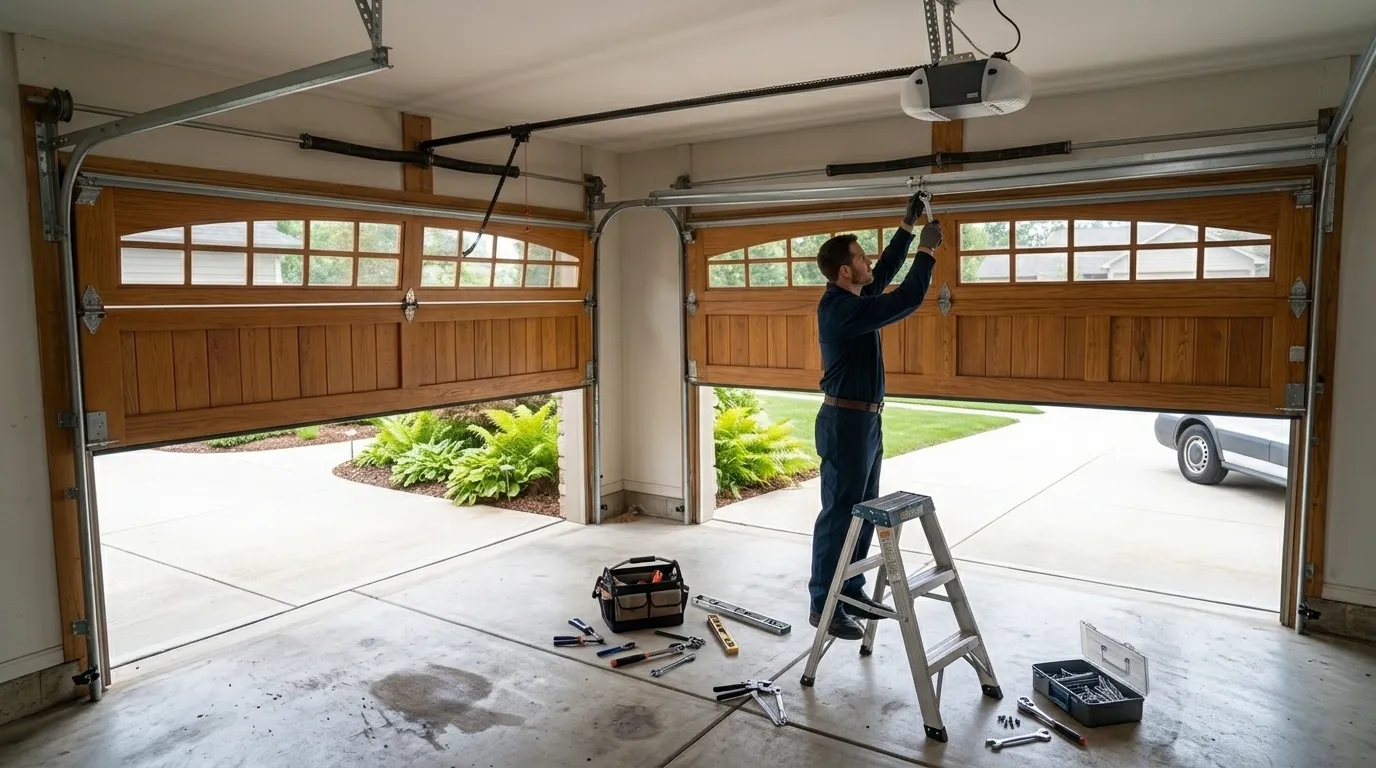 On-site diagnosis - Reynoldsburg garage door service