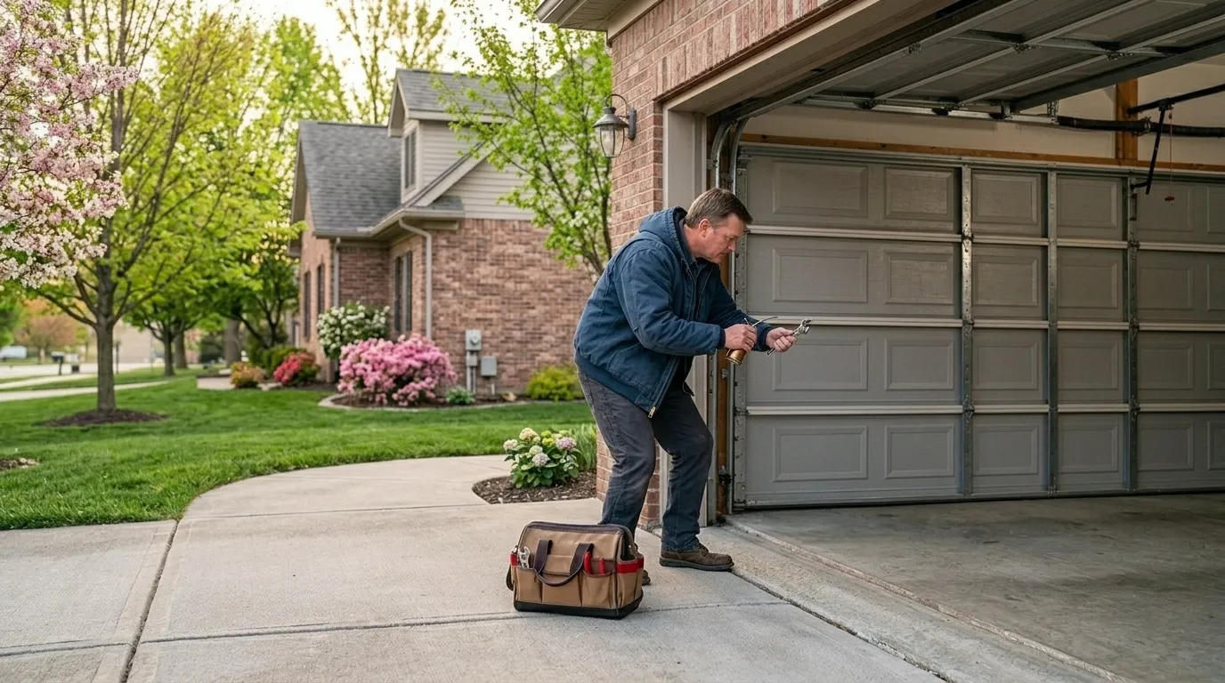 On-site diagnosis - Reynoldsburg garage door service
