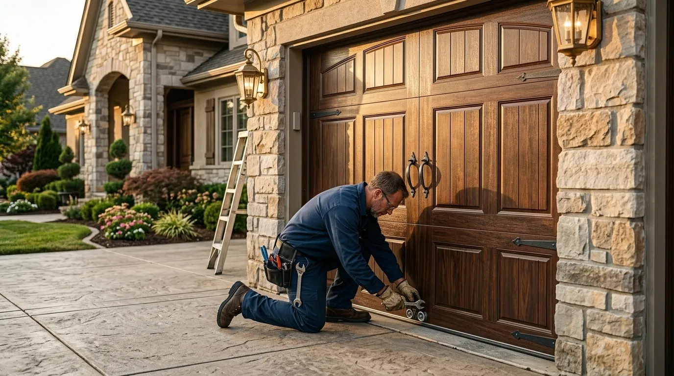 On-site diagnosis - Reynoldsburg garage door service