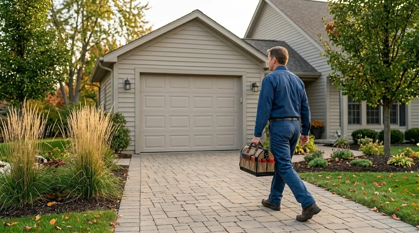 On-site diagnosis - Reynoldsburg garage door service