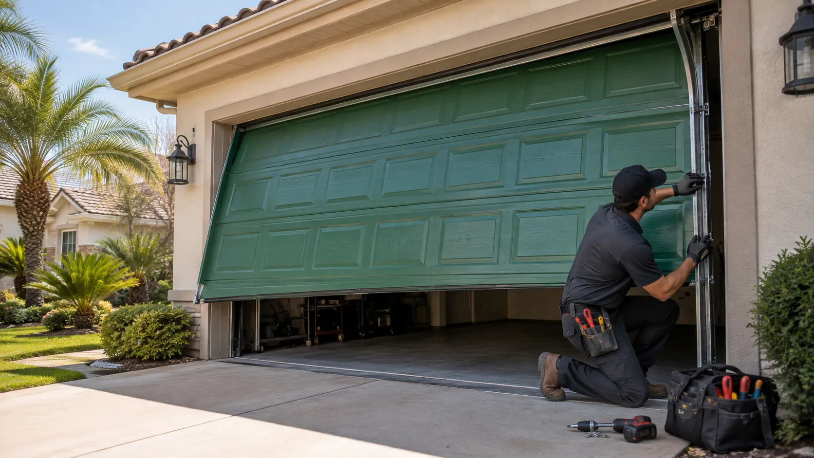 Tell us what’s wrong - Reynoldsburg garage door service