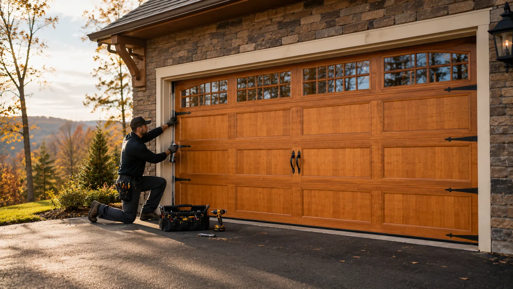 Garage Door Panel Replacement, Blacklick Estates