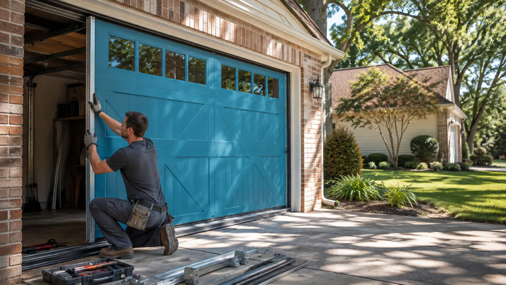 Tell us what’s wrong - Reynoldsburg garage door service